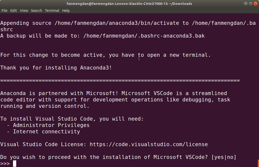 Ubuntu18.04 安装 Anaconda3「建议收藏」