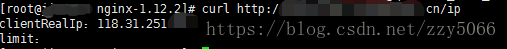 nginx在CDN加速或使用SLB代理后，获取真实IP，做并发访问限制的方法（限流）