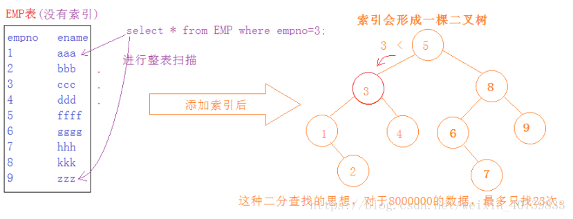 索引示例