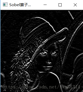 Opencv——Sobel边缘检测