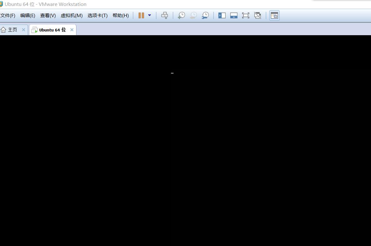虚拟机ubuntu开机黑屏无法进入系统_linux虚拟机开机黑屏
