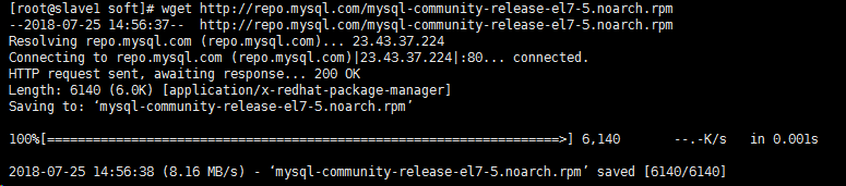 CentOS7下使用YUM安装MySQL5.6