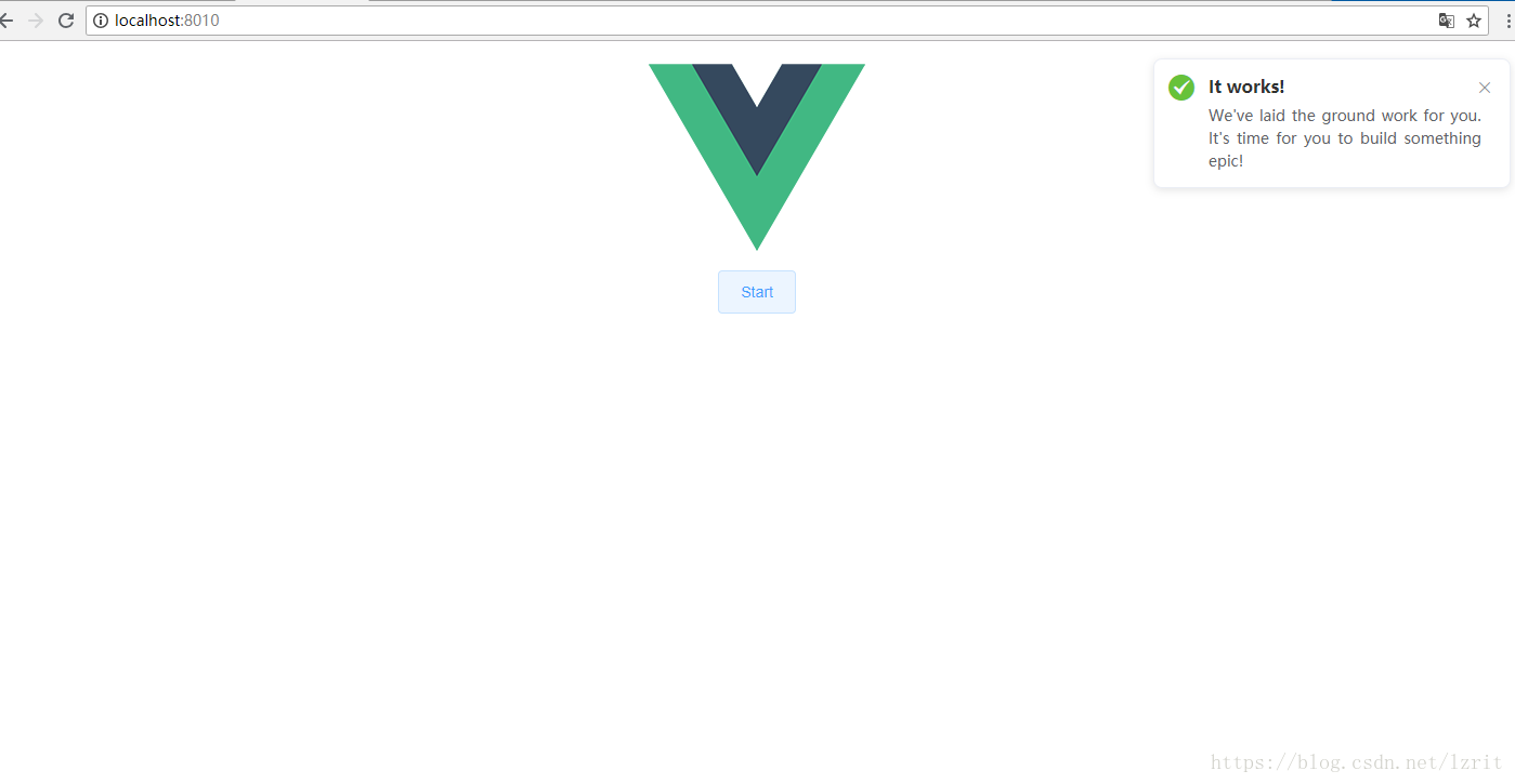 从零开始搭建自己的VueJS2.0+ElementUI单页面网站（一、环境搭建）