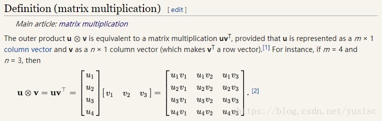 matrix, vector and tensor operators_matrix and tensor-CSDN博客