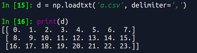 Numpy入门详细教程(四)_numpy Csv 入门-CSDN博客