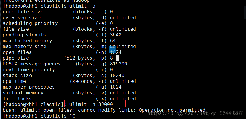 Elasticsearch优化bash Ulimit Open Files Cannot Modify Limit Operation Not Permitted 中小学生的博客 Csdn博客