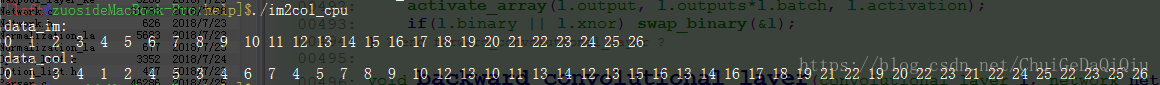 darknet源码解读-im2col_cpu