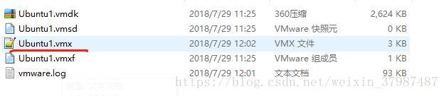 VMX结尾的文件