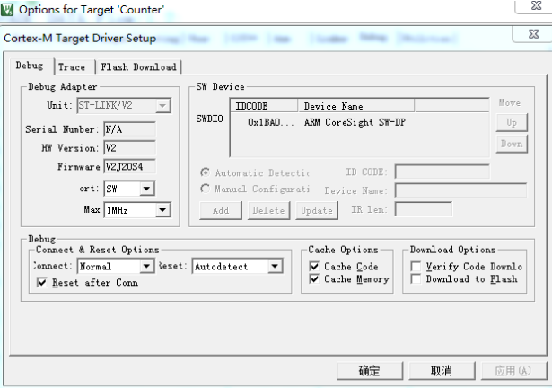 STlink下载出现st-link usb communication error解决方法