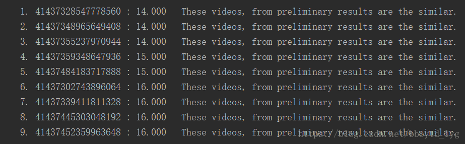 利用python打造你的视频检索引擎