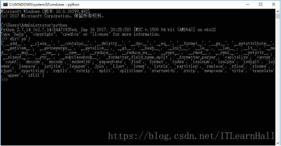 通过cmd命令查看python模块函数等帮助文档和介绍 代码帮 Csdn博客