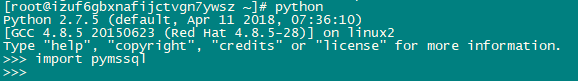 pymssql for linux