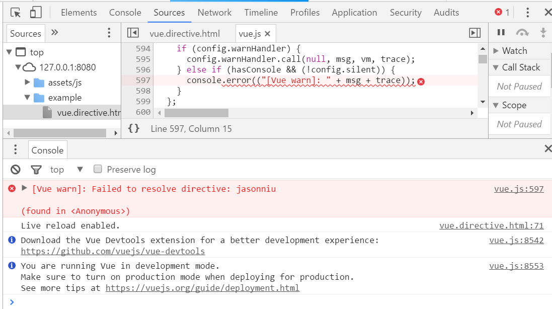 Vue：解决[Vue Warn]: Failed To Resolve Directive: Modle (found In )_failed ...