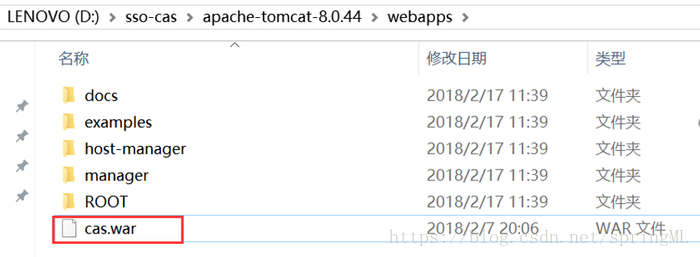 CAS实现单点登录实例源码