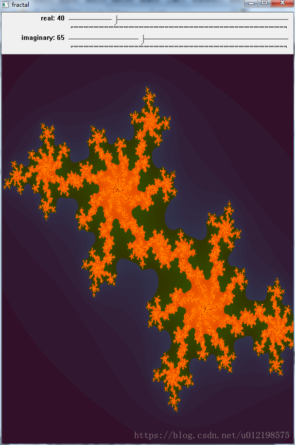 神奇的分形图像（一）-Fractal Image-Mandelbrot And Julia