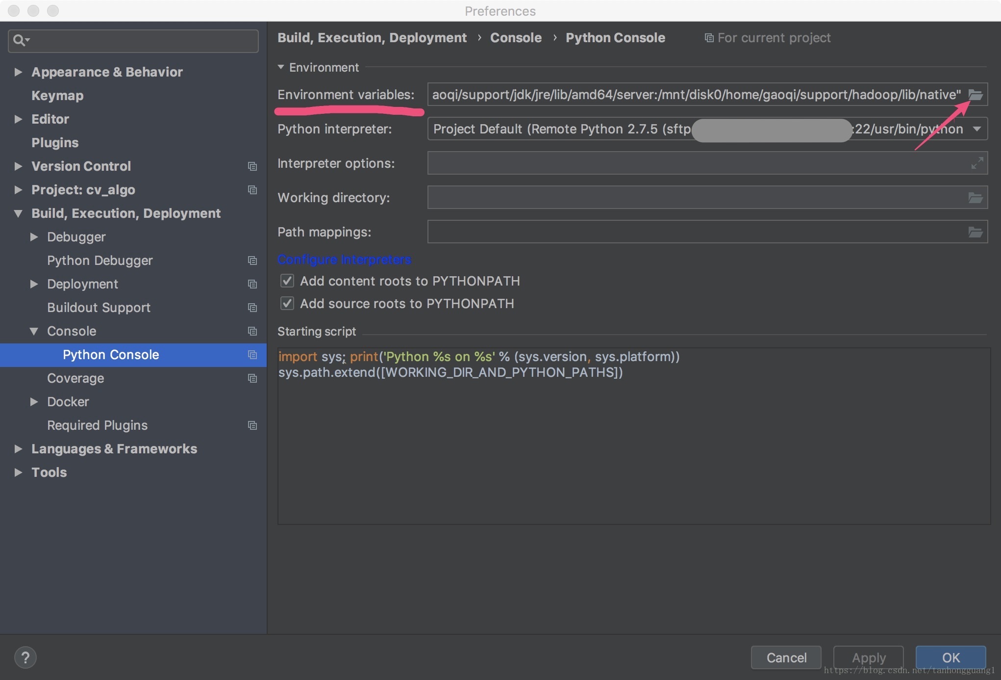 Pycharm报错解决方案：Process finished with exit code 134 (interrupted by ...