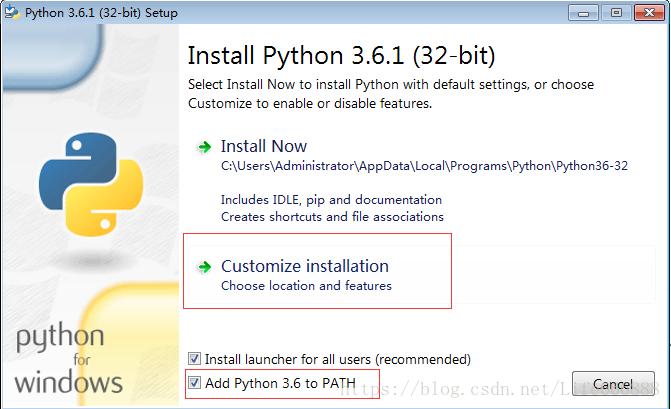 Python 3.6 32位安装教程_python3.6 32位下载按住那个-CSDN博客