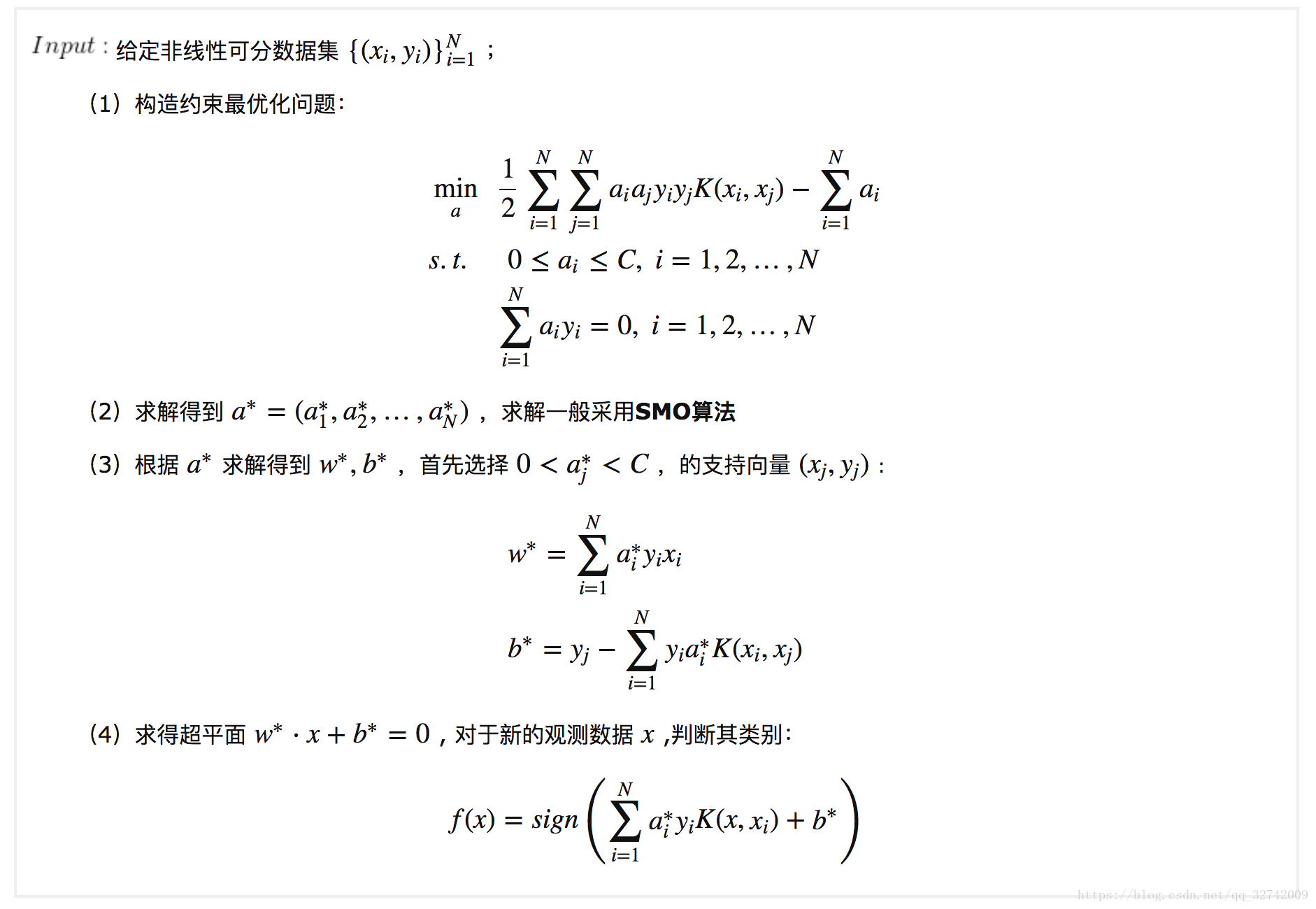 【机器学习】SVM核方法
