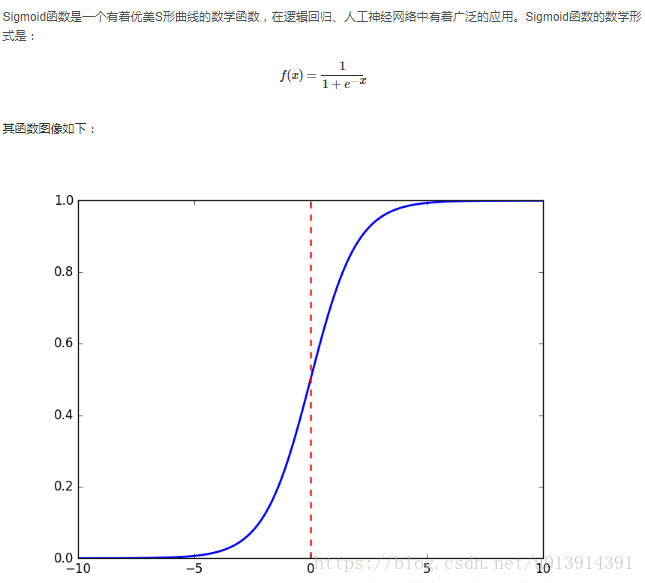 sigmoid函数