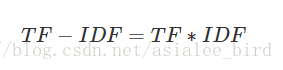 阅读——TF-IDF算法