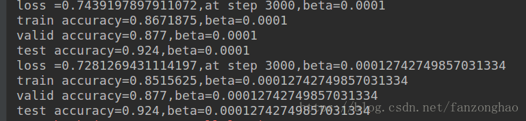 三层神经网络实现手写字母的识别（基于tensorflow）