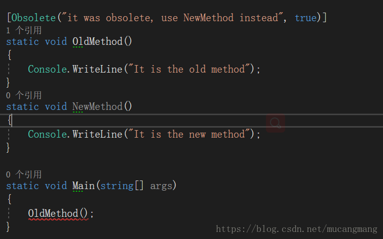 attribute的用法--C#