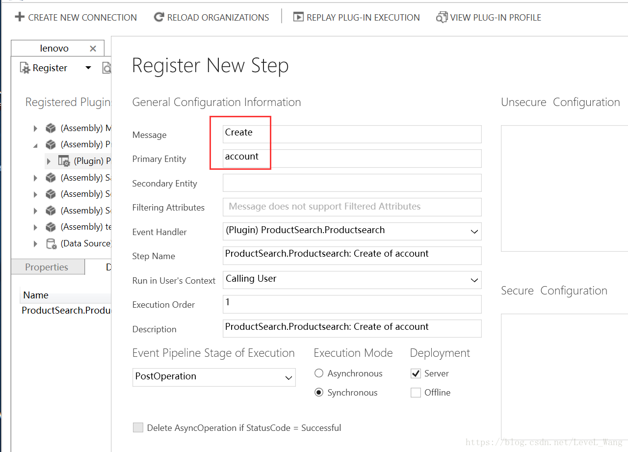 【转】Dynamics CRM 365零基础入门学习（二）Dynamics 插件注册的基本流程