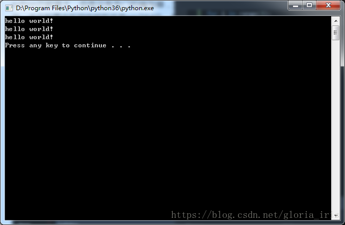 vs2015中用python编写程序