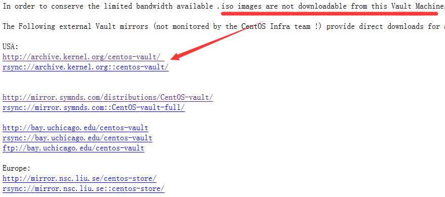 CentOS镜像下载「建议收藏」