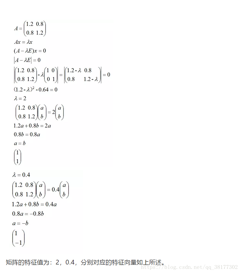 矩阵特征值的计算方法