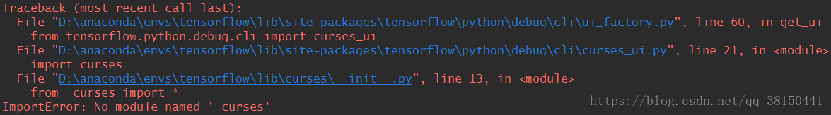 Windows下使用Python的Curses库时 No module named _curses问题_python3 curses ...