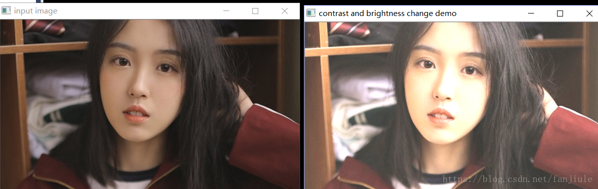 Opencv中图像的亮度与对比度调节 08 久久乐 程序员宝宝 Opencv对比度调整 程序员宝宝