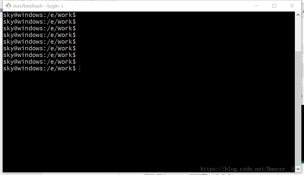 将git Bash界面打造成linux界面的方法及一些小技巧 Dancer Sky的博客 Csdn博客
