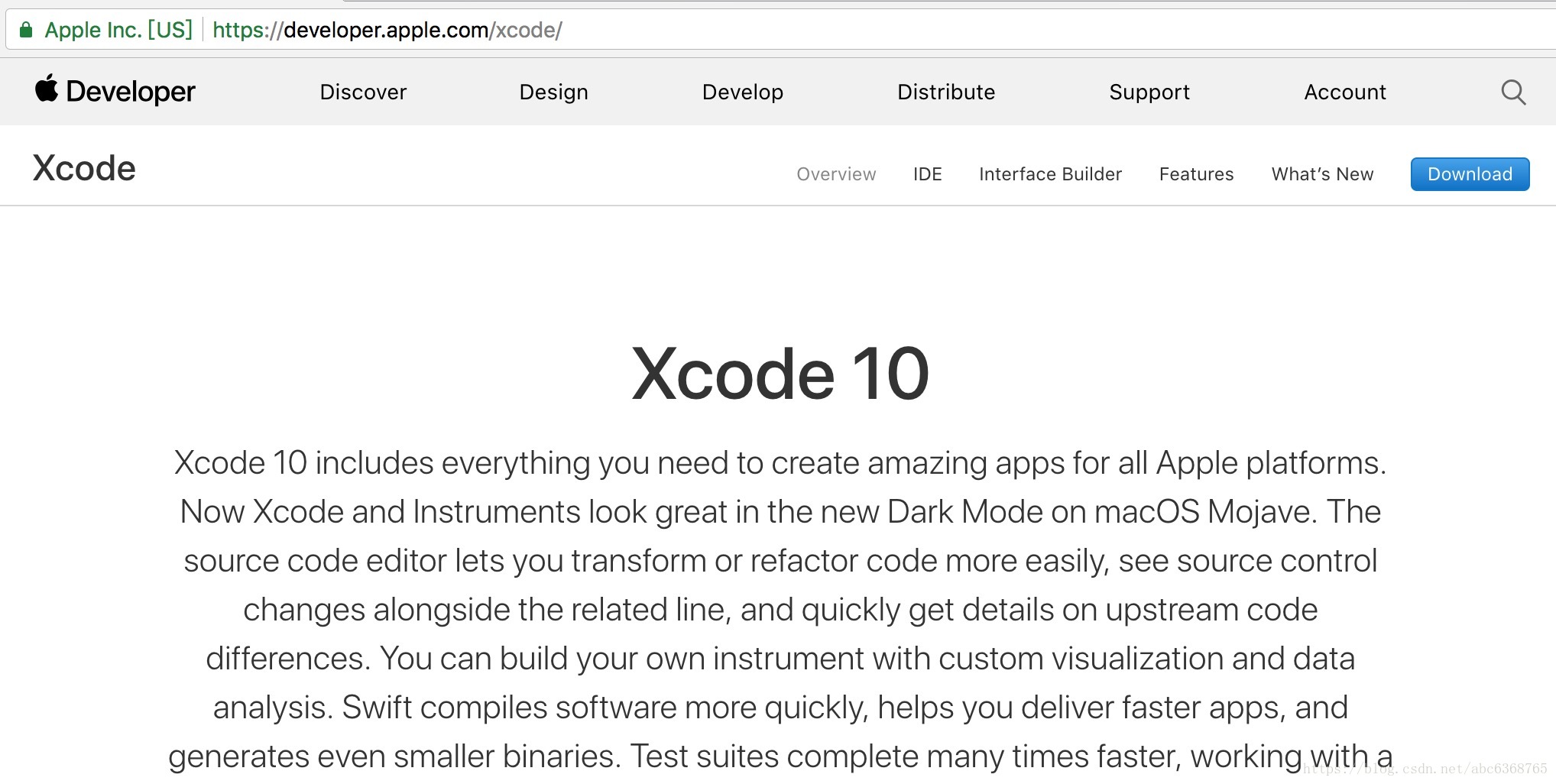 XCode下载