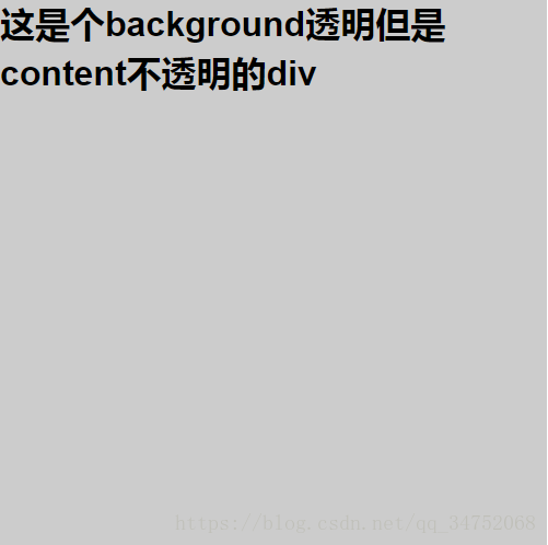 Css实现背景透明 内容不透明 小小的博客 程序员资料 透明背景色 程序员资料