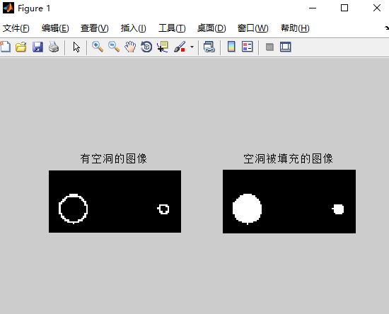 matlab二值图像孔洞填充_matlab边缘检测之后怎么填充