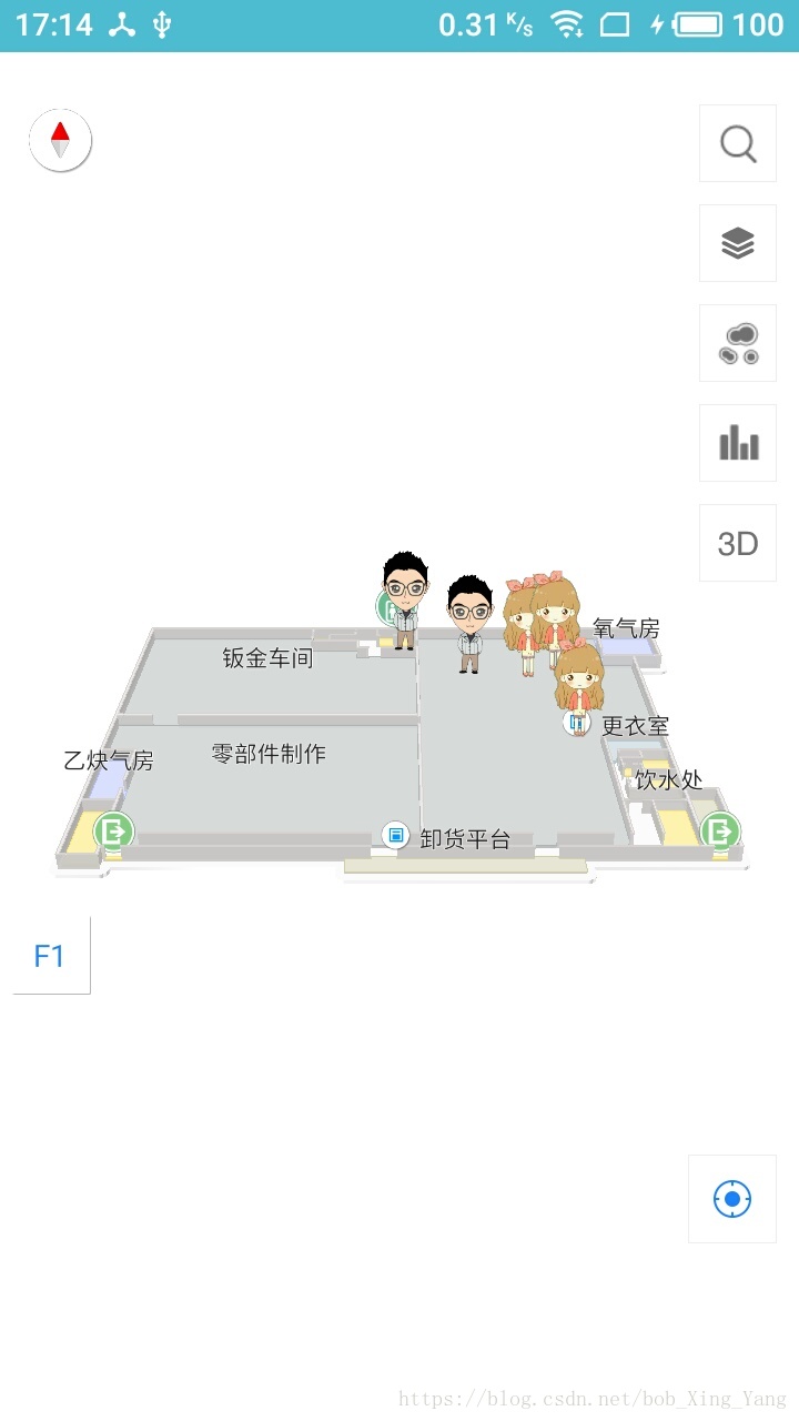 FengMap楼层地图源码分析隐藏logo