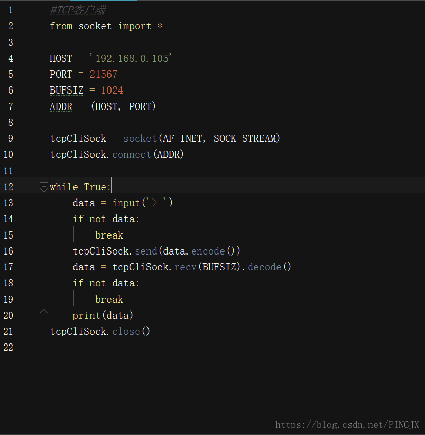 Python socket