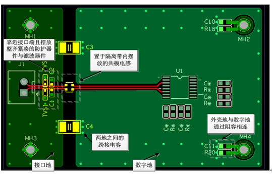 CAN接口电路的 EMC设计方案（工业）