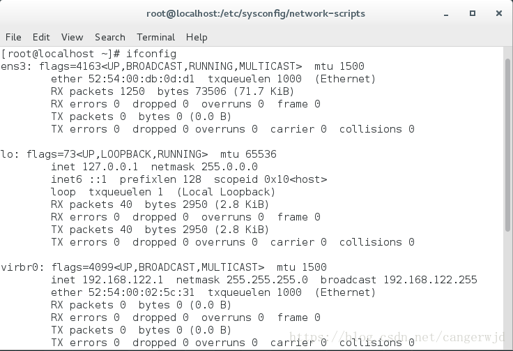 Etc sysconfig network