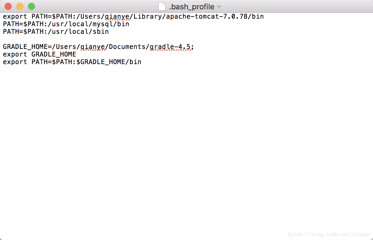 .bash_profile文件