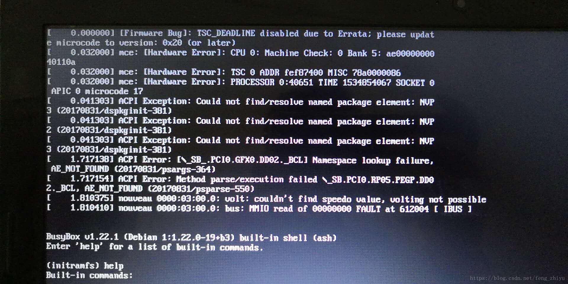 Acpi bios error could not resolve symbol. Linux initramfs. Флешка с линукс роса не загружается. Not found exception. Initramfs Centos Error out of range.