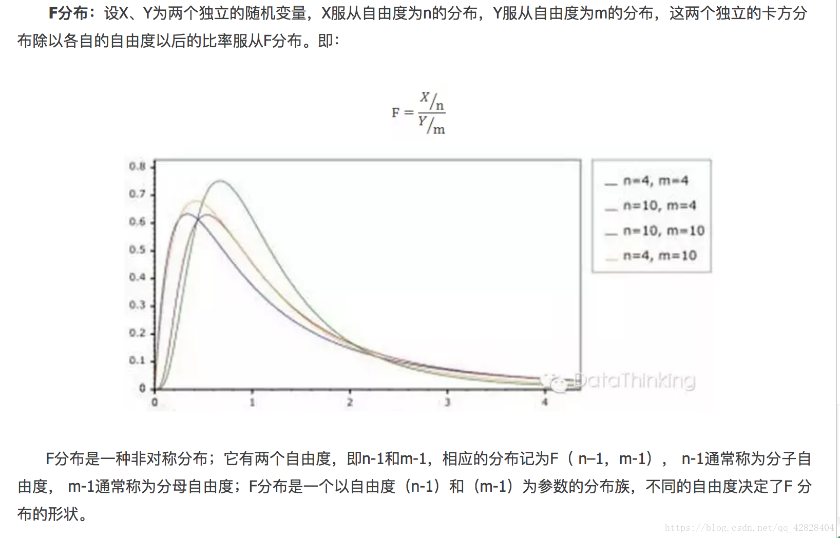 几大分布 正态分布 卡方分布 T分布 F分布整理 Destiny1994的博客 Csdn博客