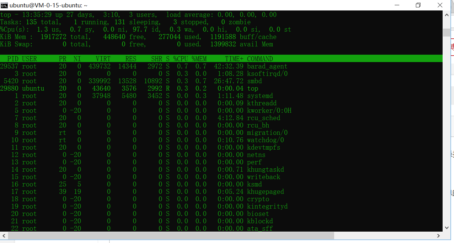 linux下杀死某个进程_shell脚本获取进程号并杀死进程