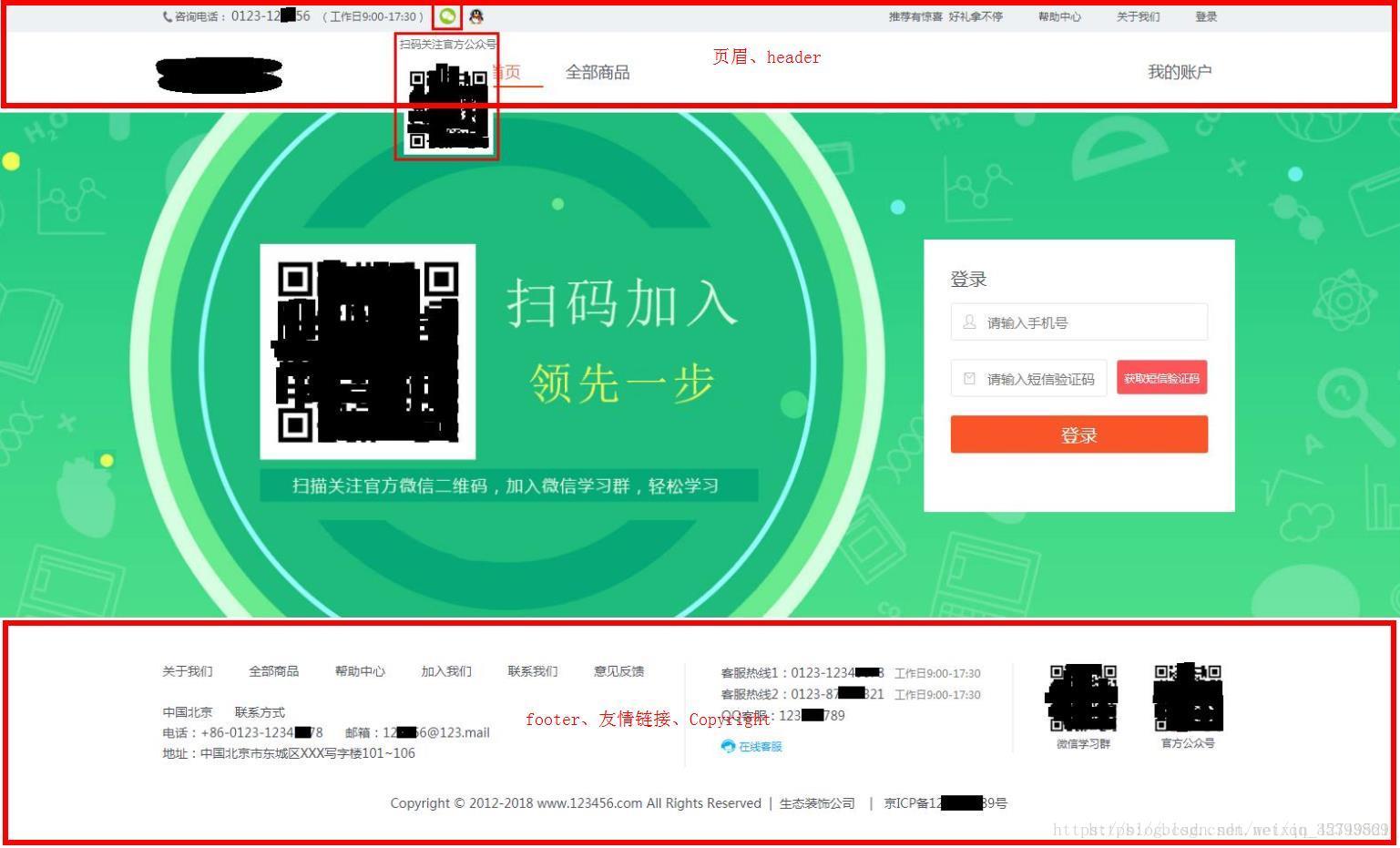 如何让html引用公共布局（多个html文件公用一个header.html和footer.html）