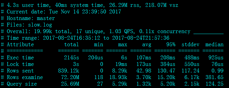 mysql的慢查询日志_docker查看日志最后100行