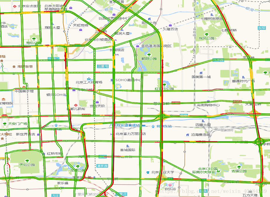 关于用OpenLayer实现加载高德地图实时路况的一个尝试