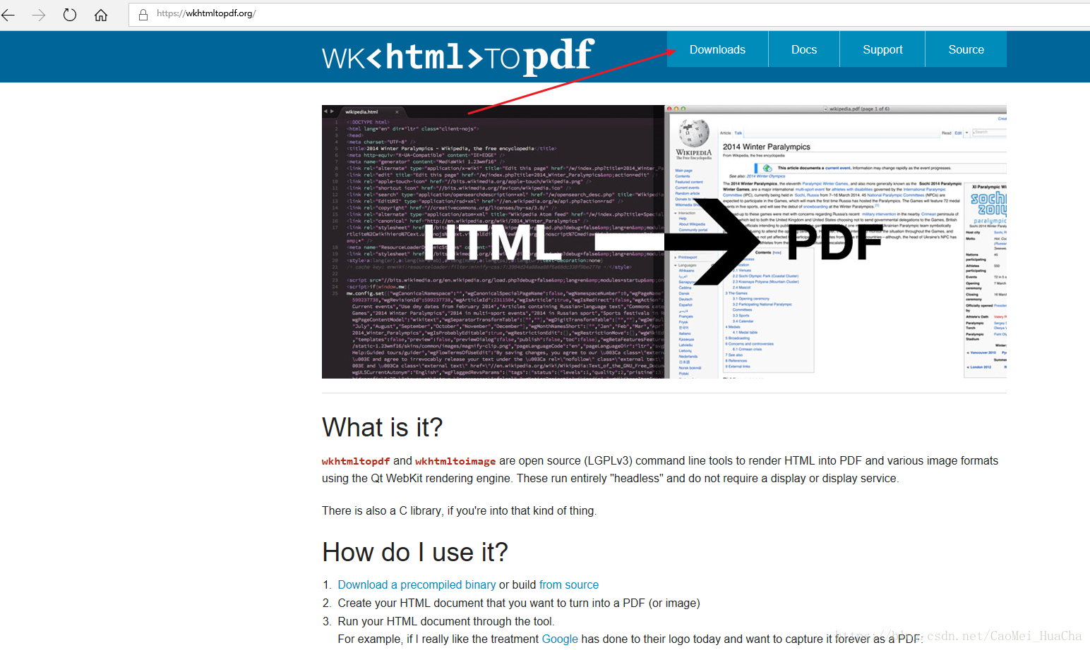 Html download link. Wkhtmltopdf 0.12.6. Topdf.