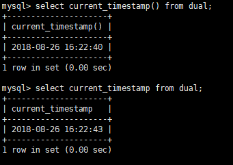 mysql获取当前时间毫秒_MySQL字段中输入当天日期