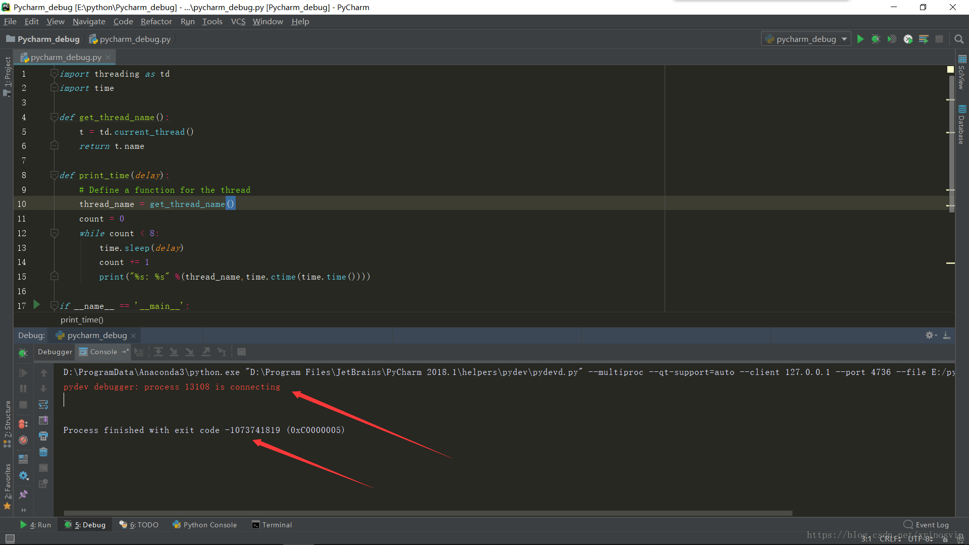 Pycharm Connecting To Console